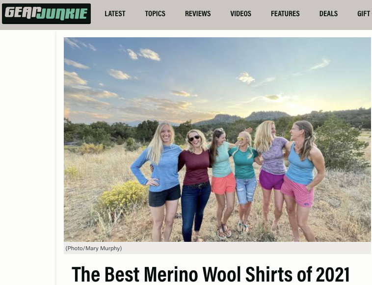 Gear Junkie Features the River Run Hoodie