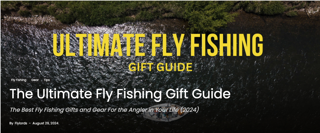 Flylord's Names VOORMI in the Ultimate Fly Fishing Gift Guide