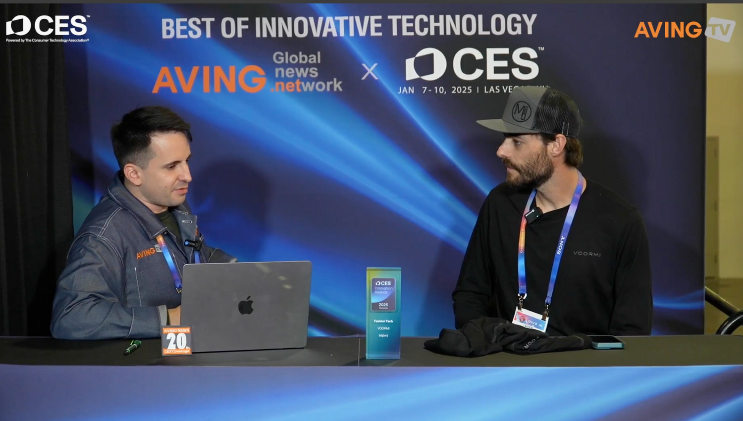 Interview with AVING News Talking VOORMI, Mij and The Next Generation of Clothing at CES